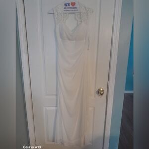 DB Studio Chic Ivory Lace Bridal Gown